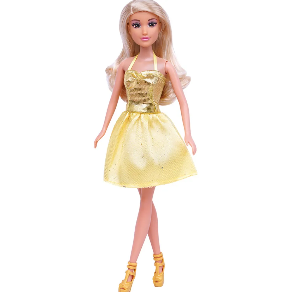 Anlily Smådukker>med prinsessekjoler