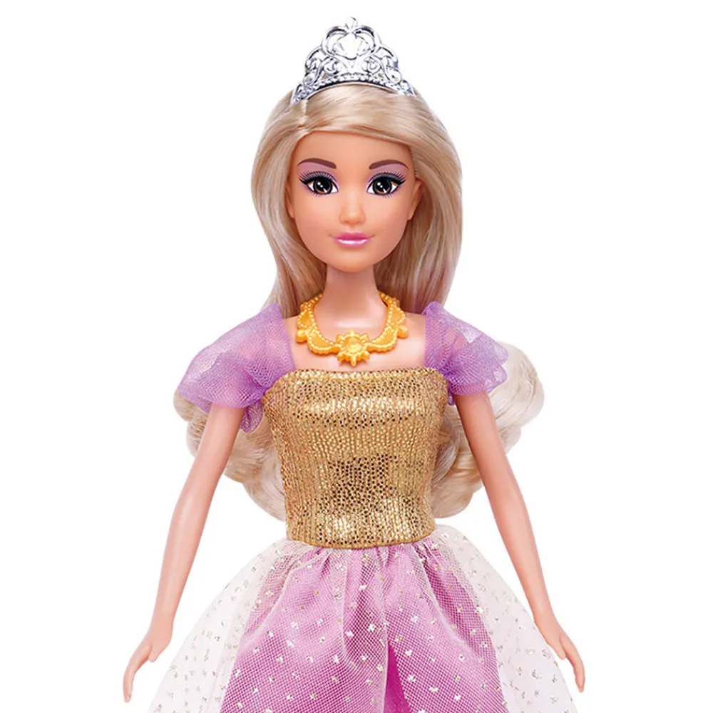 Anlily Smådukker>med prinsessekjoler