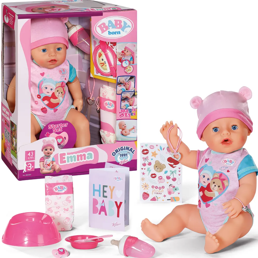 Baby Born Babydukker>- Dukke Emma 43cm