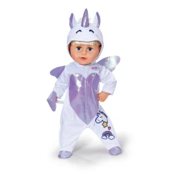 Baby Born Dukketilbehør>Unicorn dukkeklær 43 cm