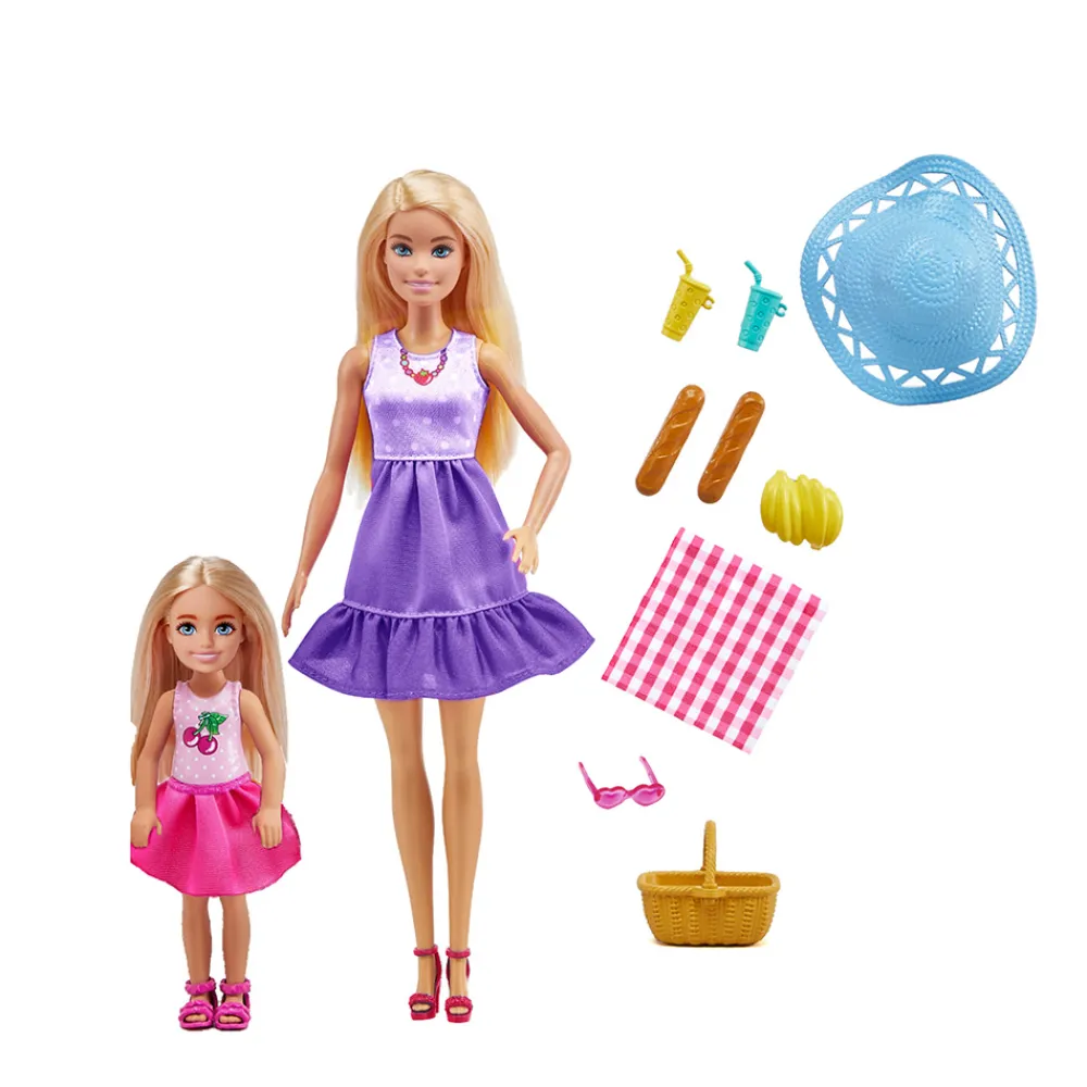 Barbie Smådukker>Family & Friends Dolls