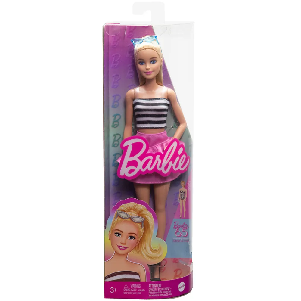 Barbie Smådukker>Fashionista Doll B&W Classic Dress
