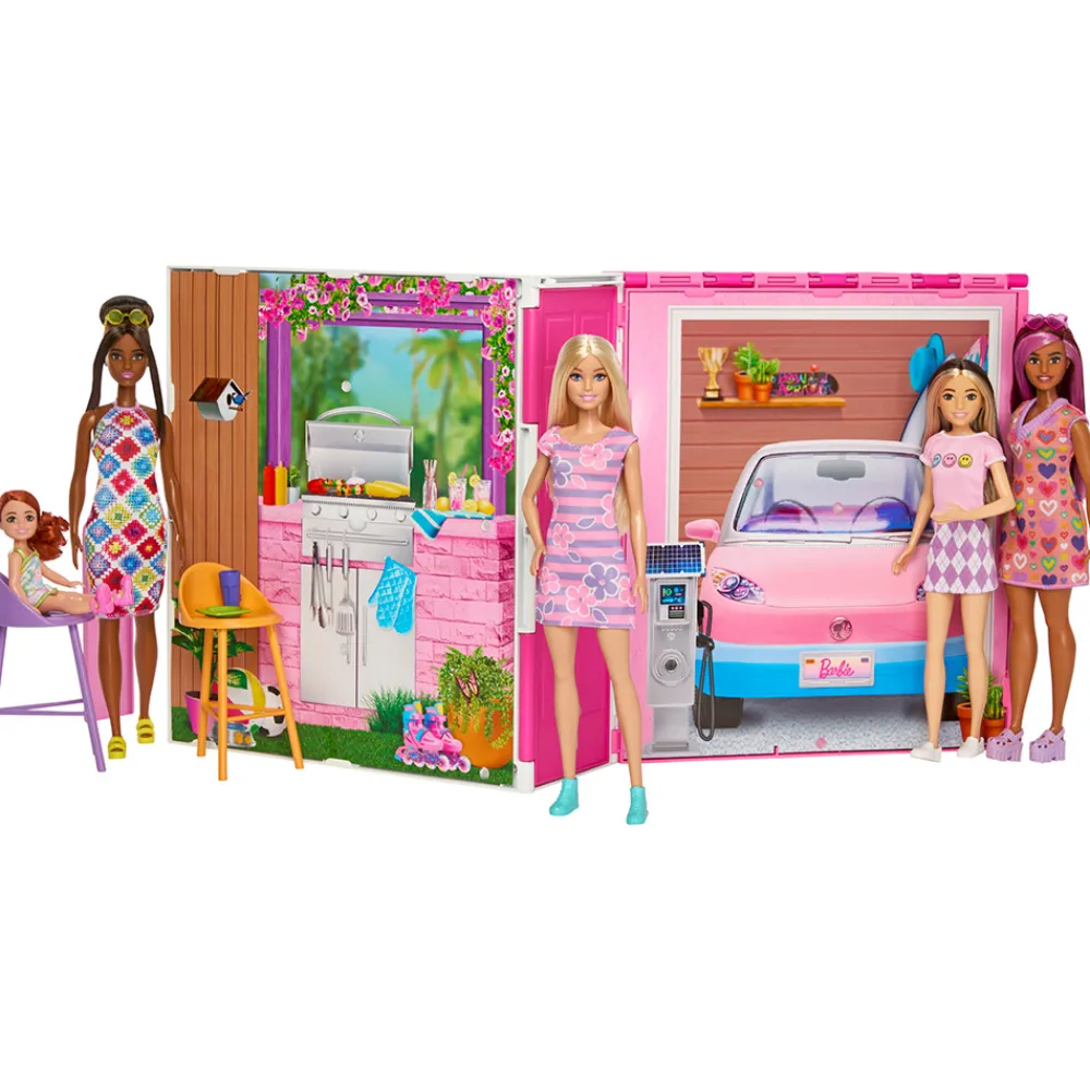 Barbie Smådukker>Getaway House Doll and Playset