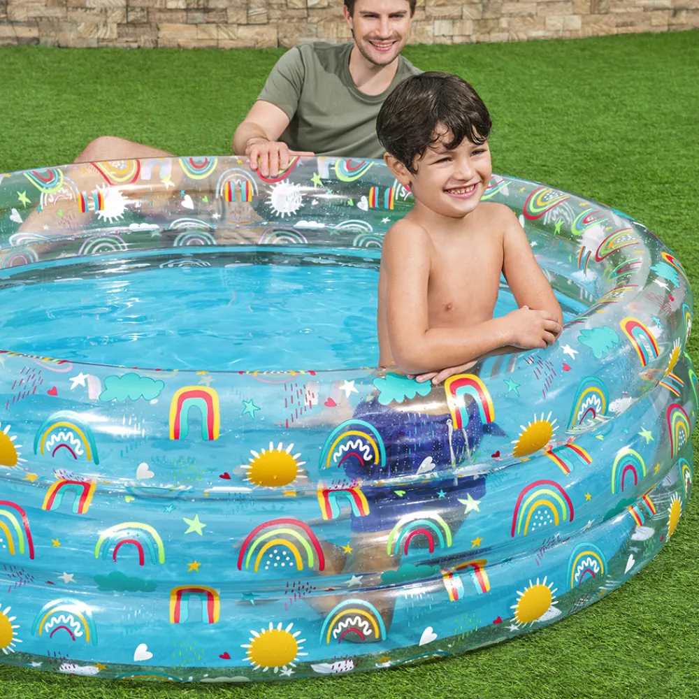 Bestway Vann- Og Badeleker | Sommerlek>- Basseng Rainbow Splash 170x53 cm