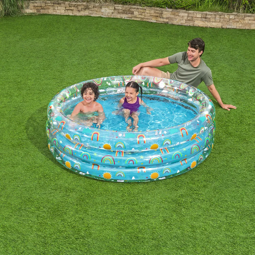 Bestway Vann- Og Badeleker | Sommerlek>- Basseng Rainbow Splash 170x53 cm