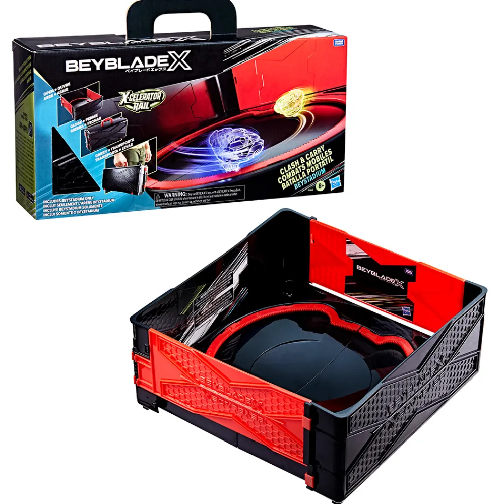 Beyblade Fidgets Og Småleker>Burst BBX Clash & Carry Stadium