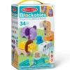 Blockables Vitenskap Og Byggesett | Aktivitetsleker>Safari Animals byggesett