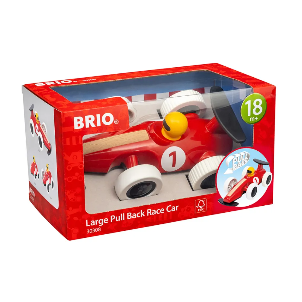 Brio Lekebiler>Large Pull Back Race Car