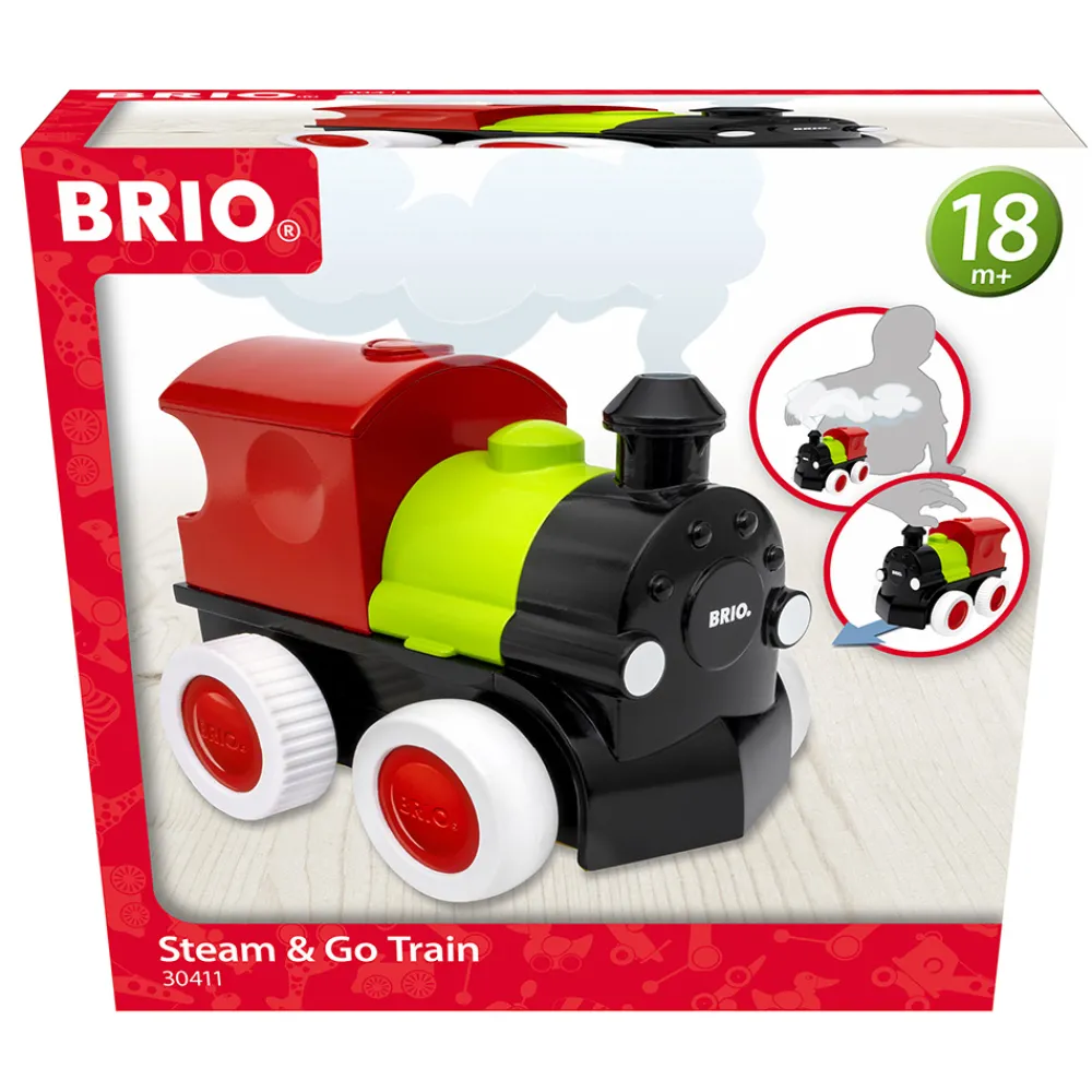 Brio Tog Og Togbane | Første Kjøretøy>® Steam & Go Train