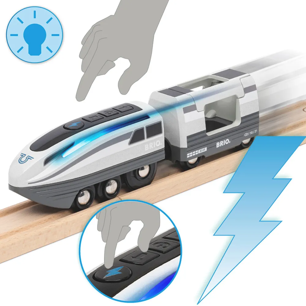 Brio Tog Og Togbane>® World Turbo Train