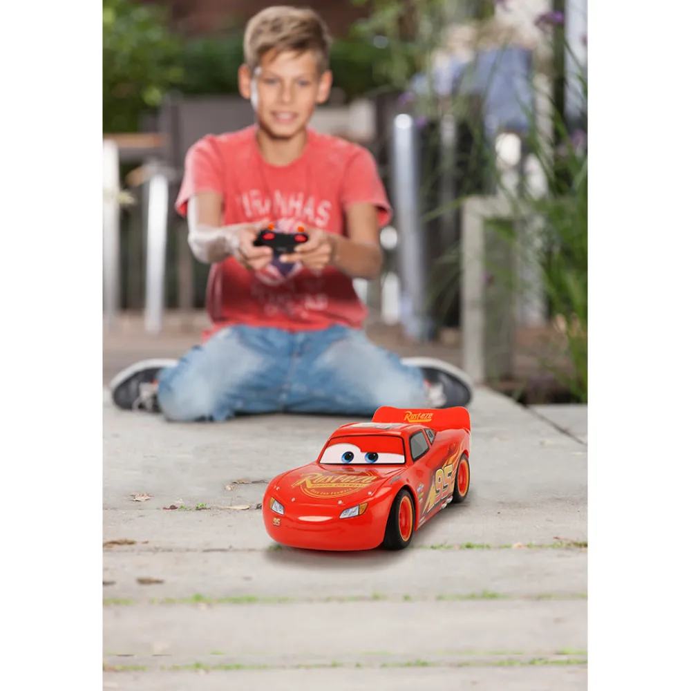 RINGO Tekniske Leker | Radiostyrt Bil Og Baner>Cars 3 Radiostyrt Lynet McQueen Turbo Racer 1:24