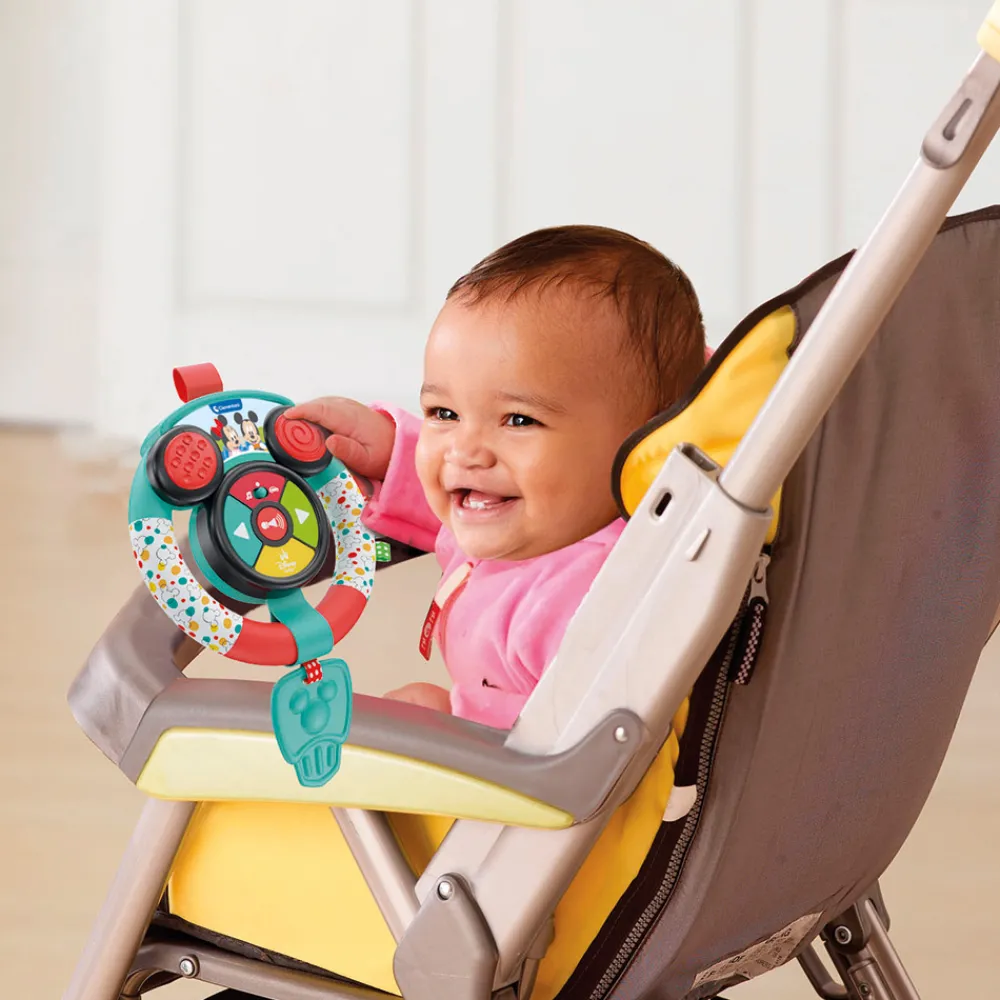 Clementoni Aktivitetsleker | Rangler>Mickey Stroller Steering Wheel