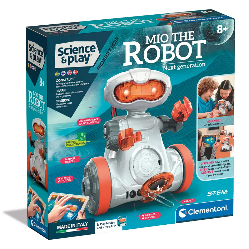 Clementoni Tekniske Leker | Vitenskap Og Byggesett>My Robot Next Generation