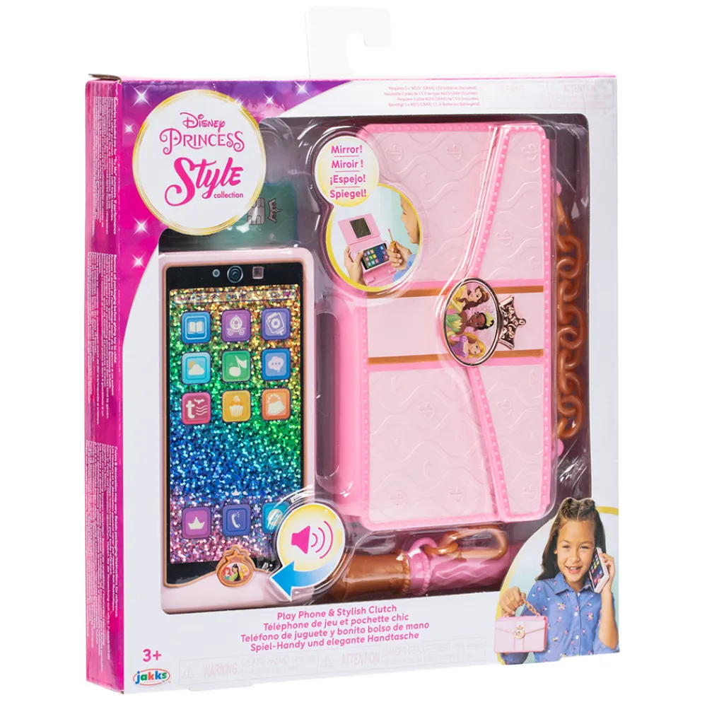 RINGO Smykker Og Vesker | Disney>Disney Princess Style Collection Play Phone & Stylish Clutch