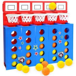 Game Time Spill Og Puslespill>Dunk 4 - 4 på rad basketball -