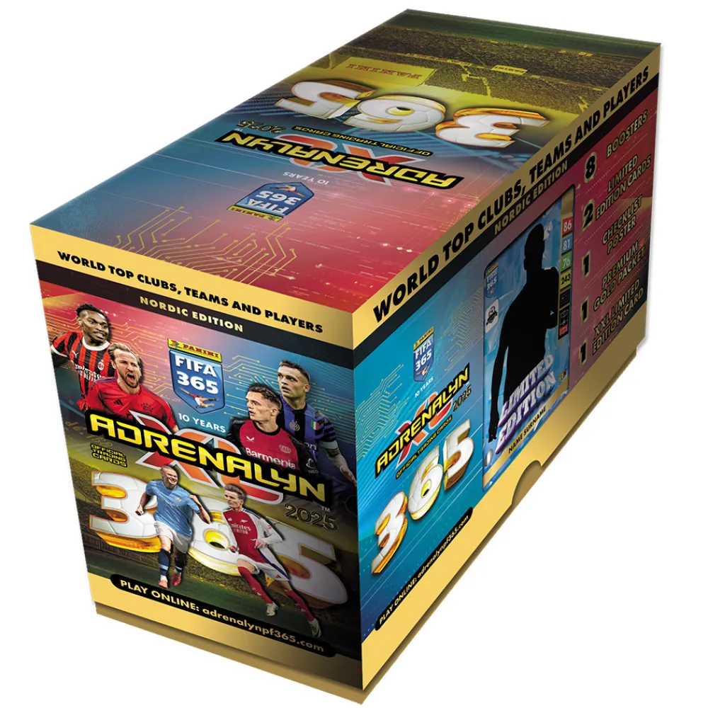 Panini Samlekort Og Spillkort>FIFA 365 Adrenalyn XL 2025 Gift Box