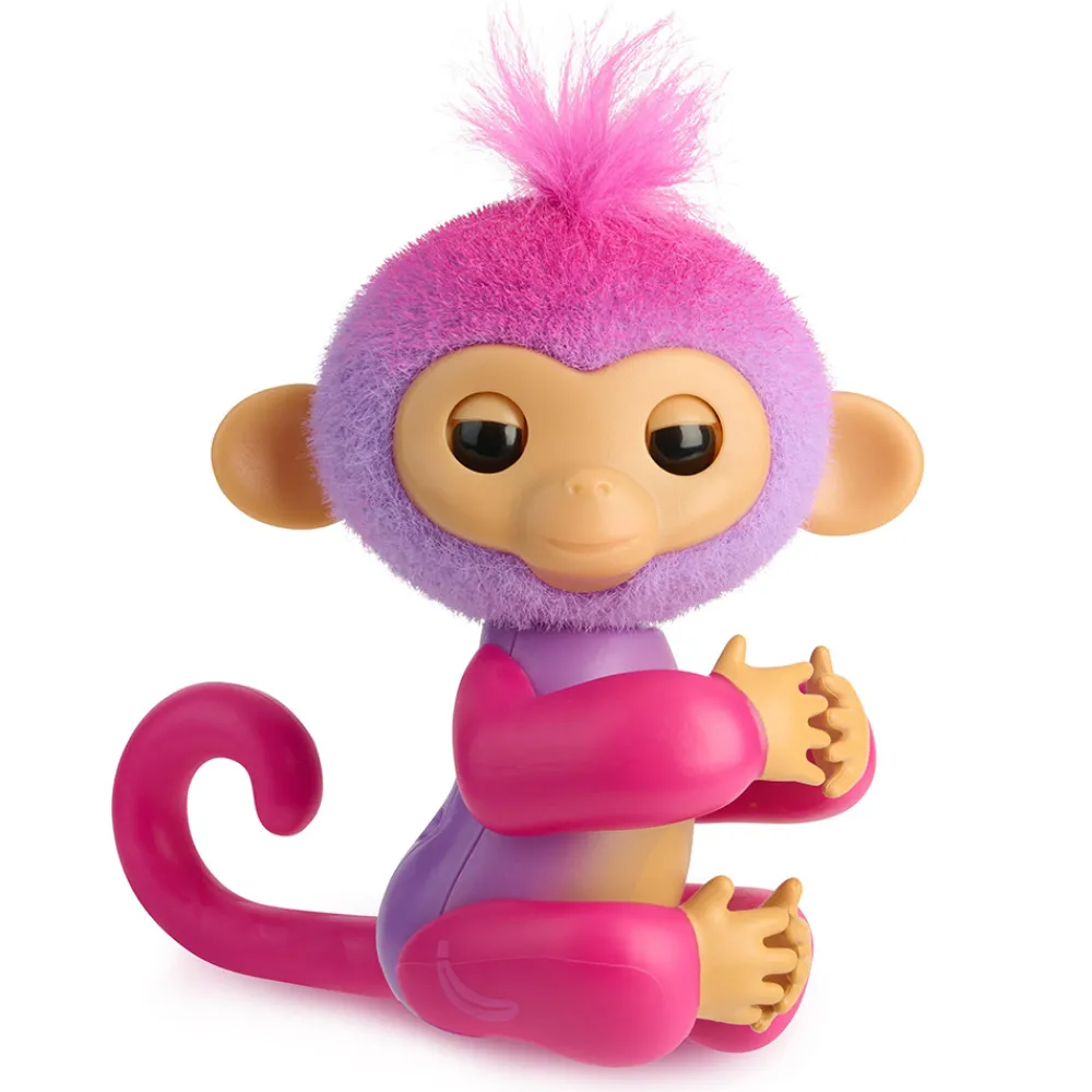 Fingerlings Fidgets Og Småleker | Interaktive Kosedyr>2.0 Basic Monkey Purple - Charli
