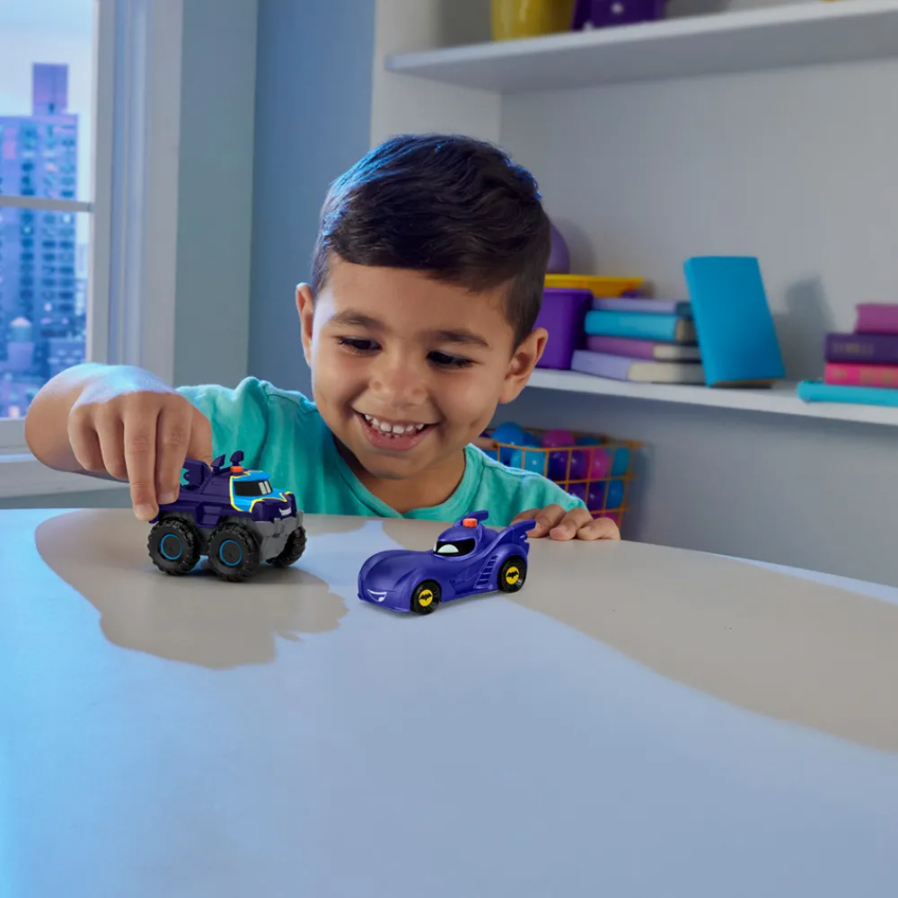 Fisher-Price Lekebiler | Dc>Batwheels 1:55 Light-Up Bam & Buff