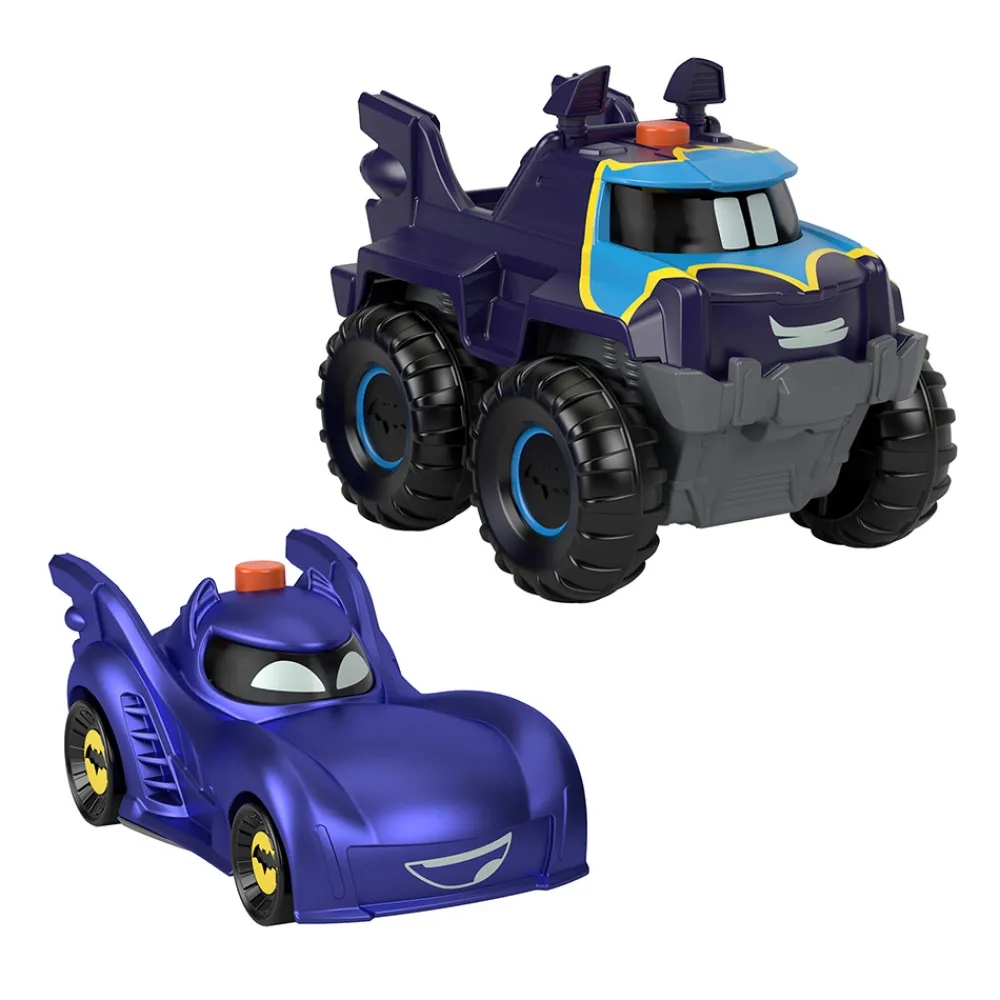 Fisher-Price Lekebiler | Dc>Batwheels 1:55 Light-Up Bam & Buff