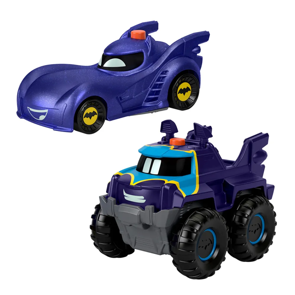 Fisher-Price Lekebiler | Dc>Batwheels 1:55 Light-Up Bam & Buff