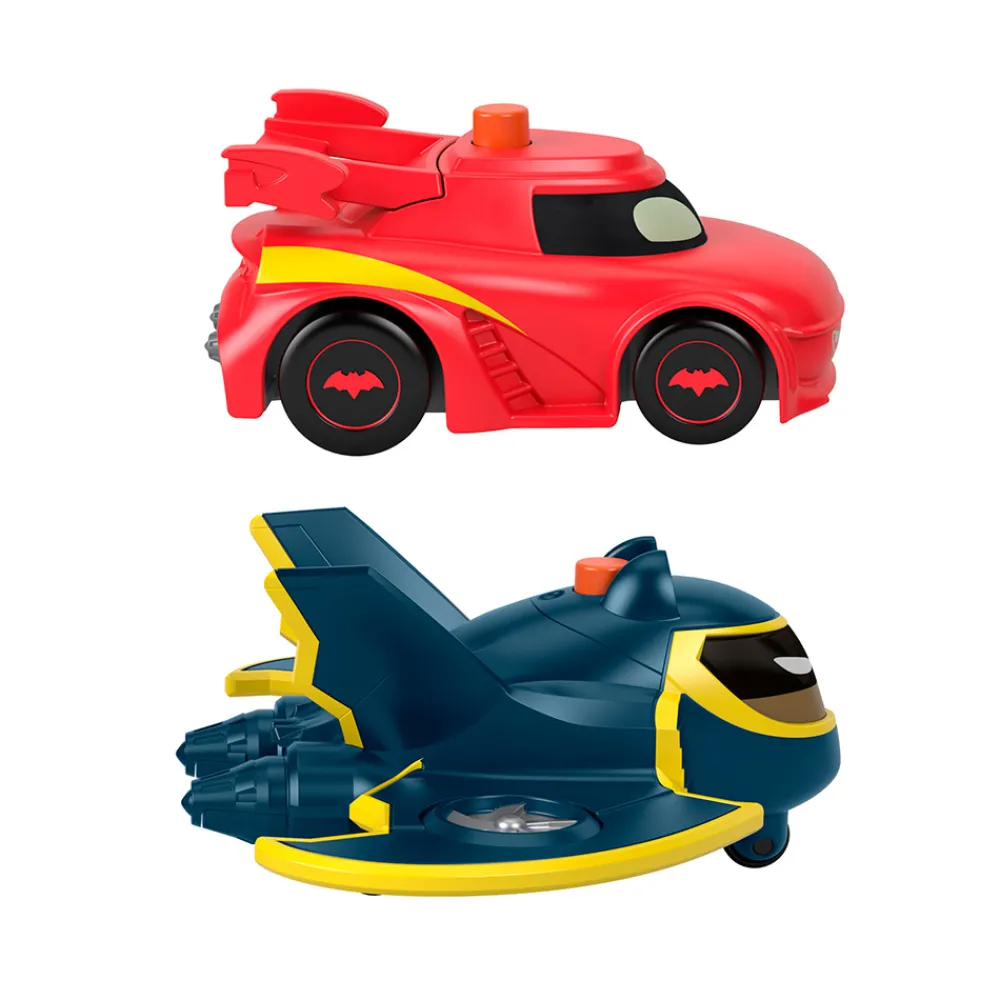 Fisher-Price Lekebiler | Dc>Batwheels 1:55 Light-Up Redbird & Batwing
