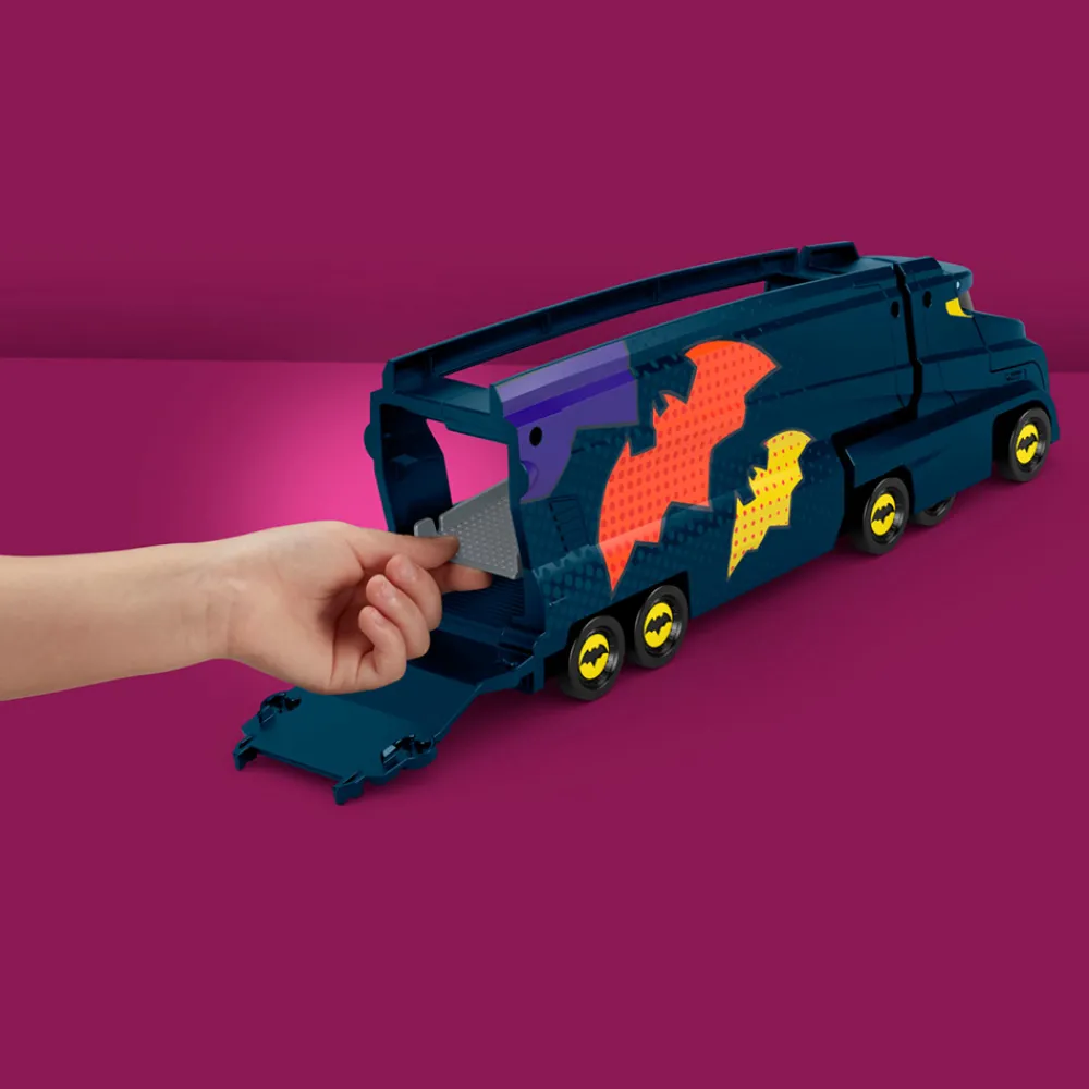 Fisher-Price Lastebil, Gravemaskin Og Traktor | Lekebiler>Batwheels Bat Big Rig Hauler