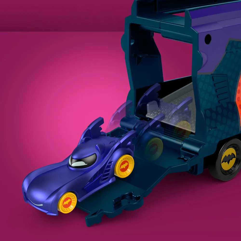 Fisher-Price Lastebil, Gravemaskin Og Traktor | Lekebiler>Batwheels Bat Big Rig Hauler