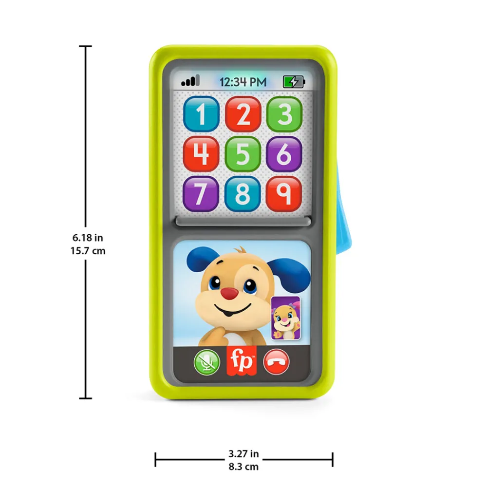 Fisher-Price Aktivitetsleker>2-in-1 Slide To Learn Smartphone
