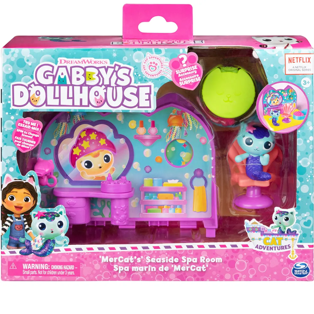 Gabby's Dollhouse Gabby's Dukkehus>Deluxe Room - MerCat's Seaside Spa room