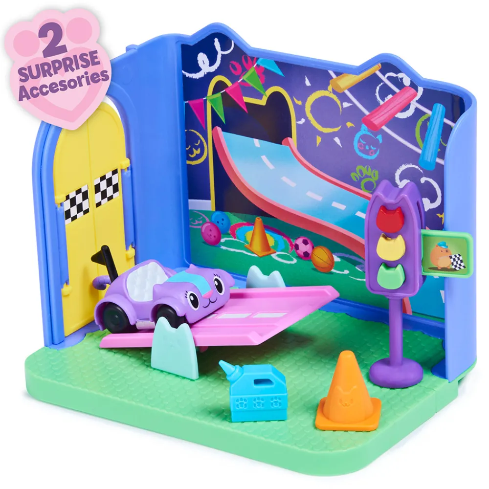 Gabby's Dollhouse Gabby's Dukkehus>Deluxe Room - Carlita Purr-ific Playroom