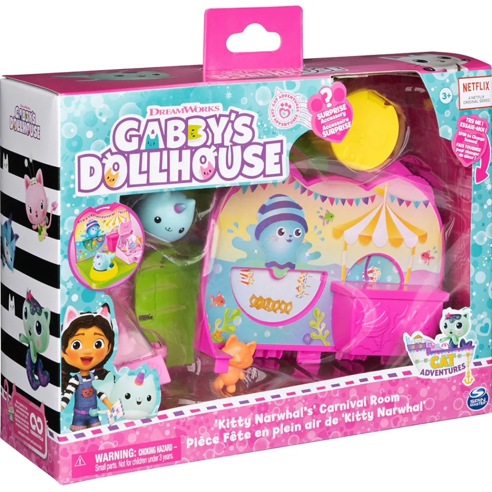 Gabby's Dollhouse Gabby's Dukkehus>Deluxe Room - Kitty Narwhal's Carnival room