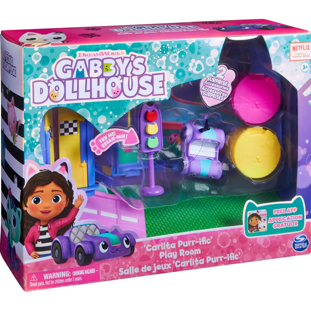 Gabby's Dollhouse Gabby's Dukkehus>Deluxe Room - Carlita Purr-ific Playroom