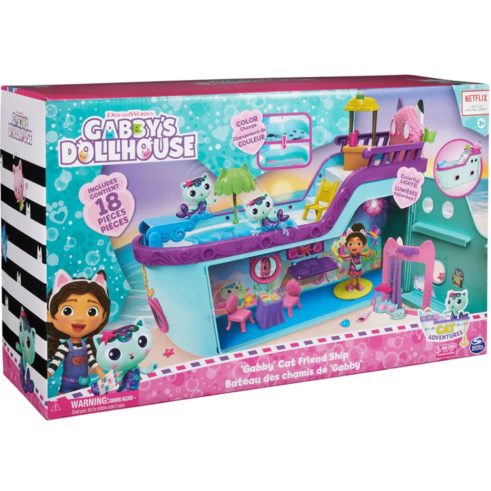 Gabby's Dollhouse Gabby's Dukkehus>Gabby' Cat Friend Ship