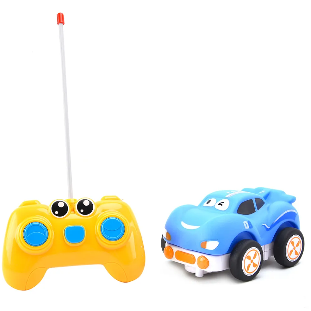 G4P Radiostyrt Bil Og Baner | Første Kjøretøy>1:43 Soft Shell Mini Car Blue