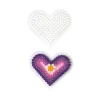 Hama Perler Og Perlesett>Midi perleplate - Lite hjerte