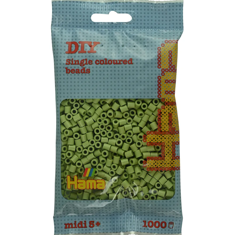 Hama Perler Og Perlesett>Midi perler 1000 stk. Matcha