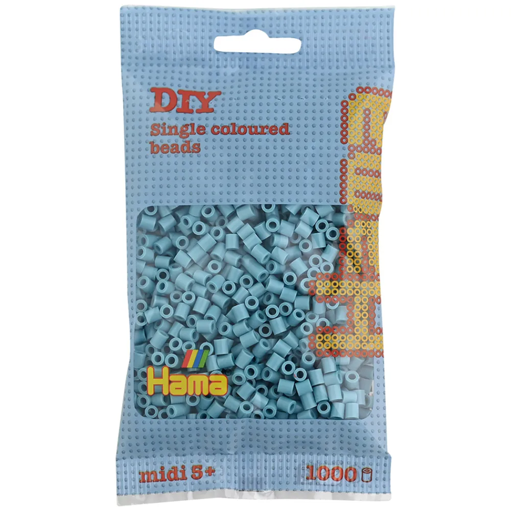 Hama Perler Og Perlesett>Midi perler 1000 stk. Turkis
