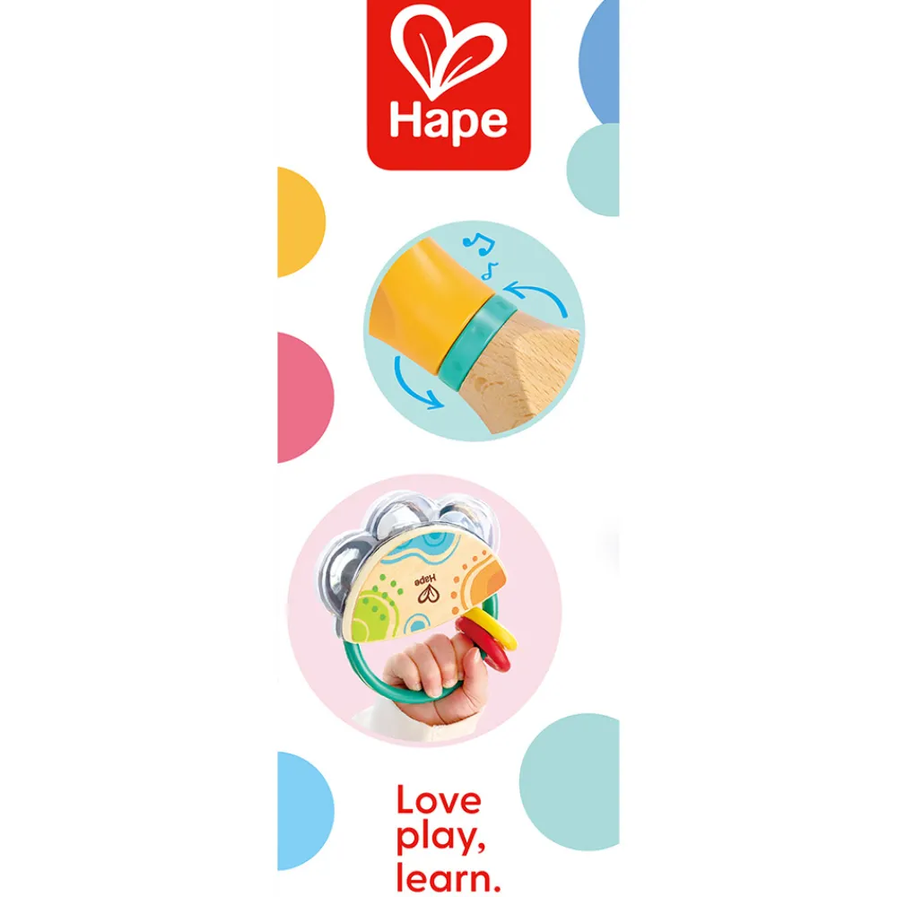 Hape Aktivitetsleker>5 In 1 Baby Sensory Set