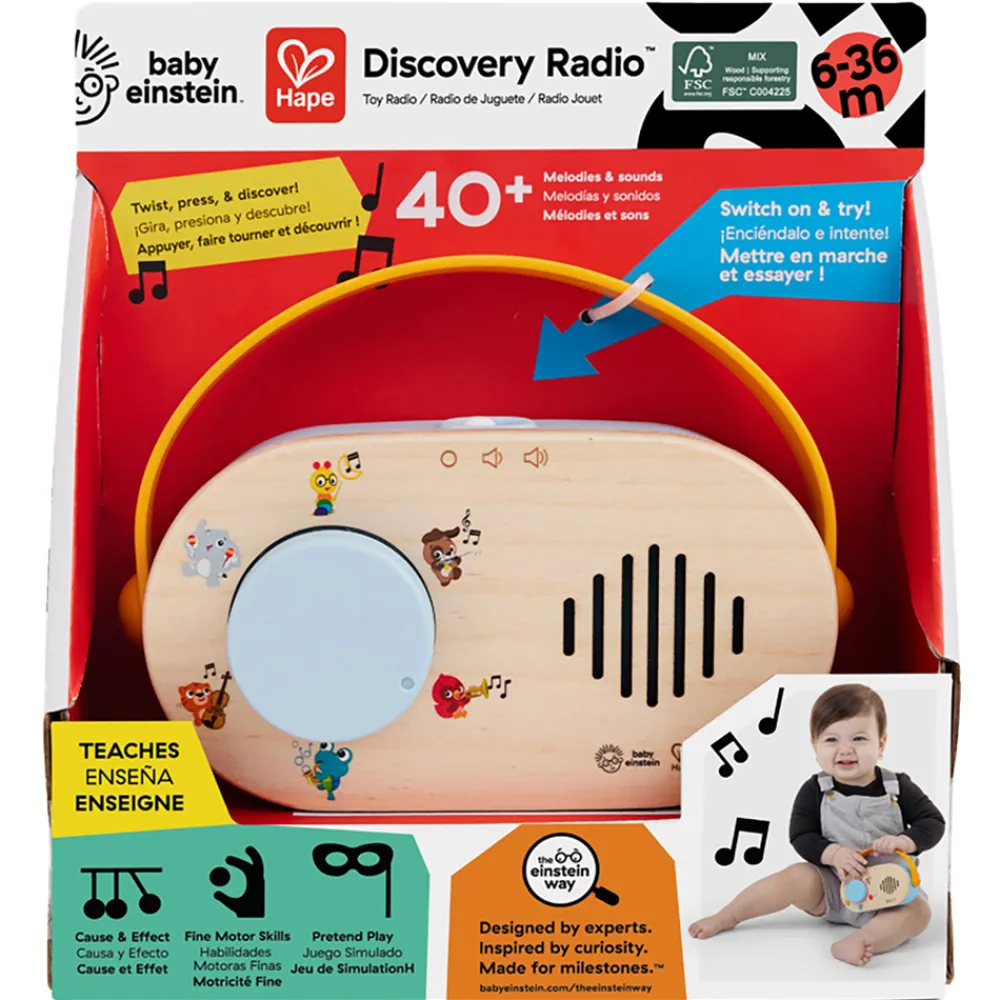 Hape Aktivitetsleker>Baby Einstein Learning Radio