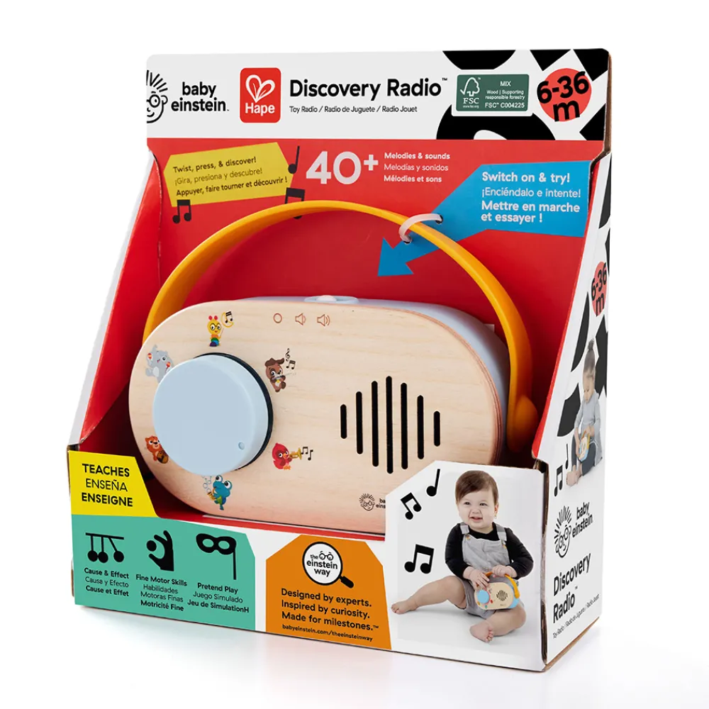 Hape Aktivitetsleker>Baby Einstein Learning Radio