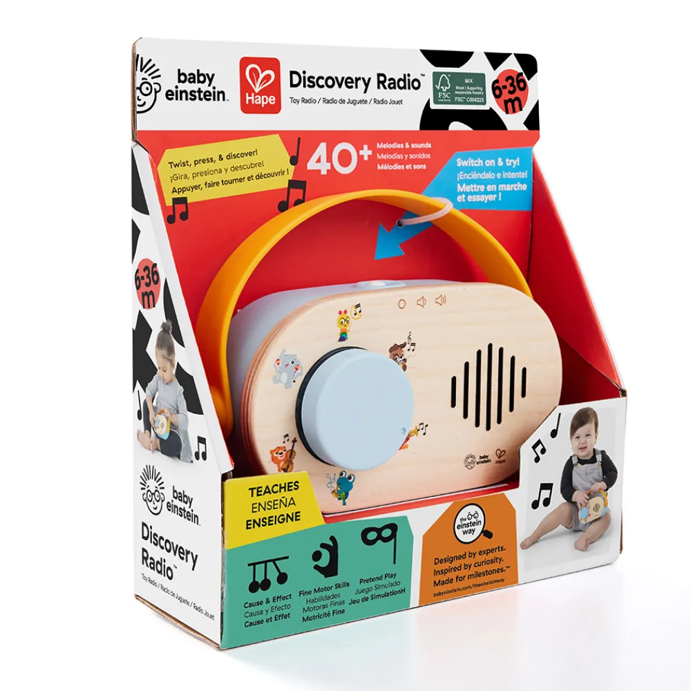 Hape Aktivitetsleker>Baby Einstein Learning Radio