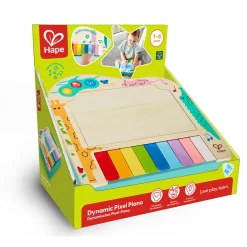 Hape Musikk Og Video | Aktivitetsleker>Dynamic Pixel Piano