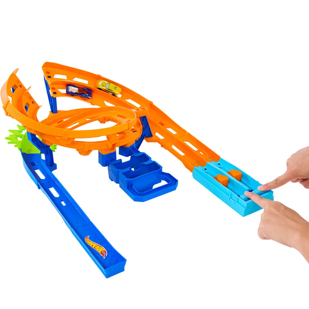 Hot Wheels Radiostyrt Bil Og Baner | Lekebiler>Action Whip Around Raceway