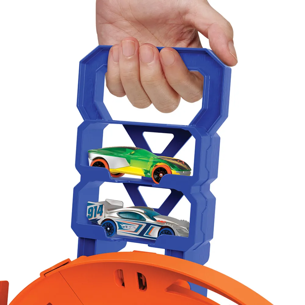 Hot Wheels Radiostyrt Bil Og Baner | Lekebiler>Action Whip Around Raceway
