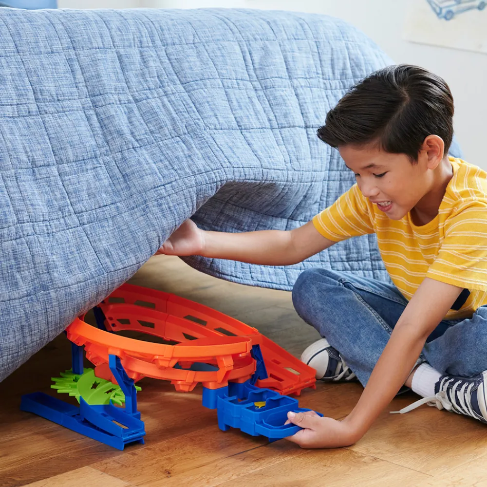 Hot Wheels Radiostyrt Bil Og Baner | Lekebiler>Action Whip Around Raceway