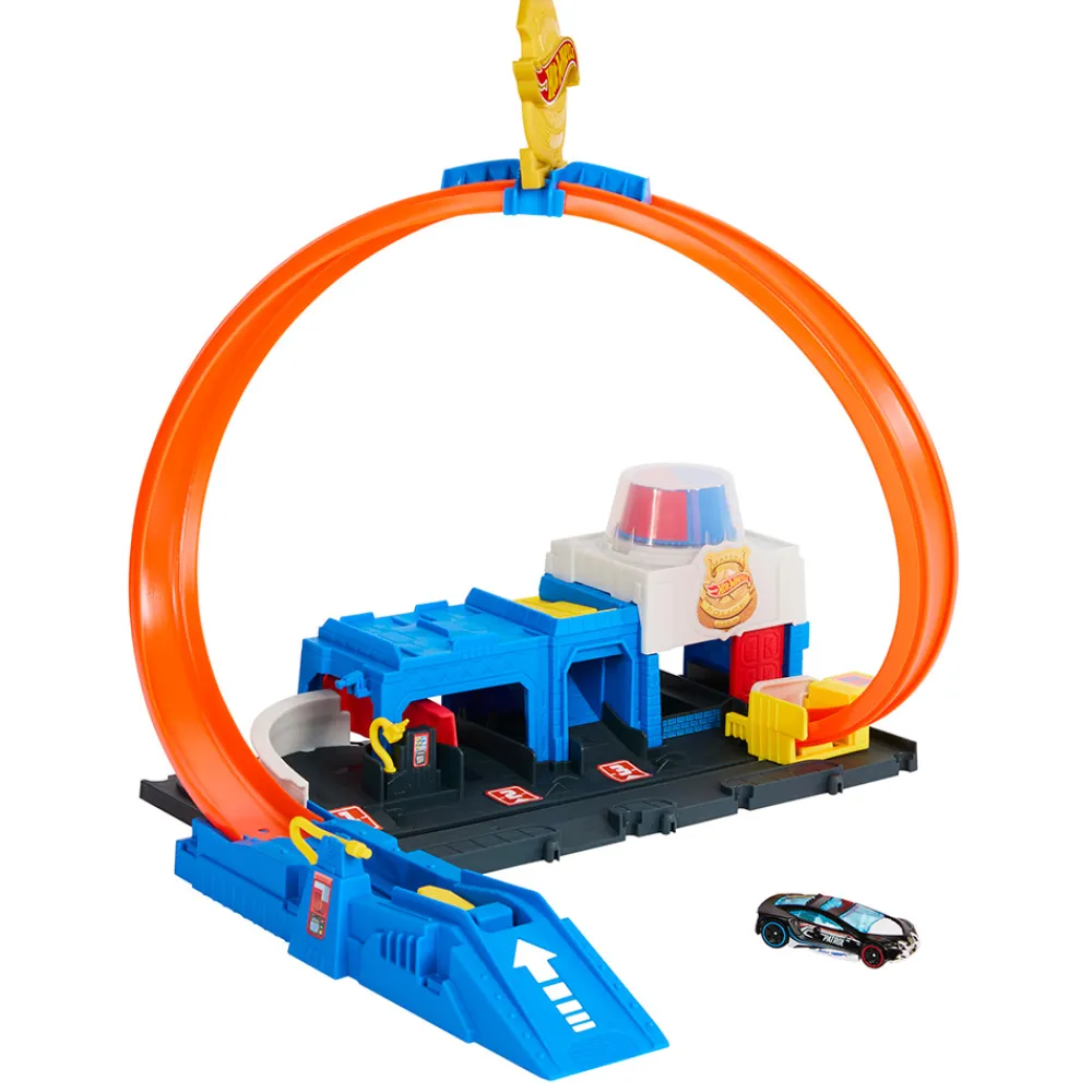 Hot Wheels Radiostyrt Bil Og Baner | Lekebiler>City Super Police Station