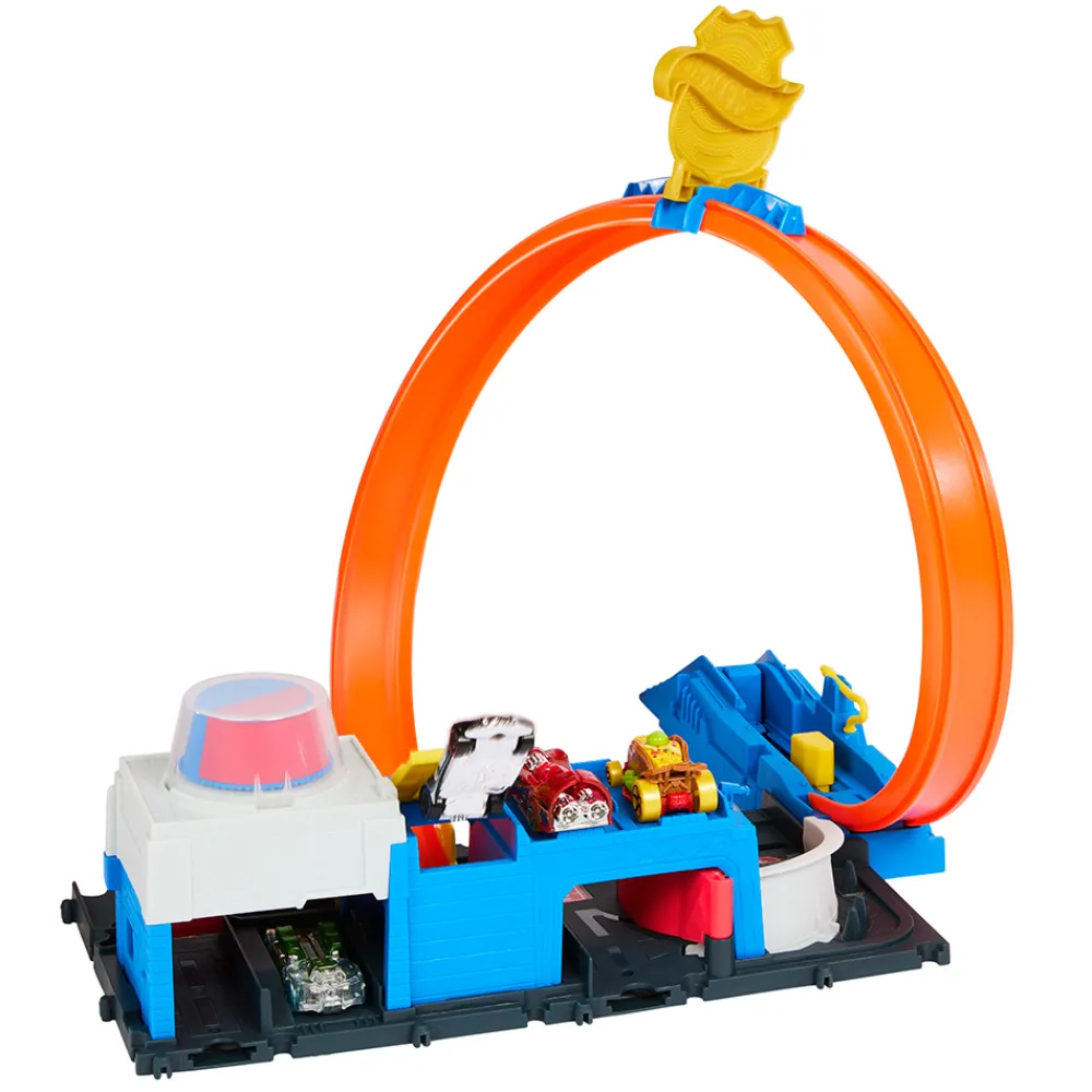 Hot Wheels Radiostyrt Bil Og Baner | Lekebiler>City Super Police Station