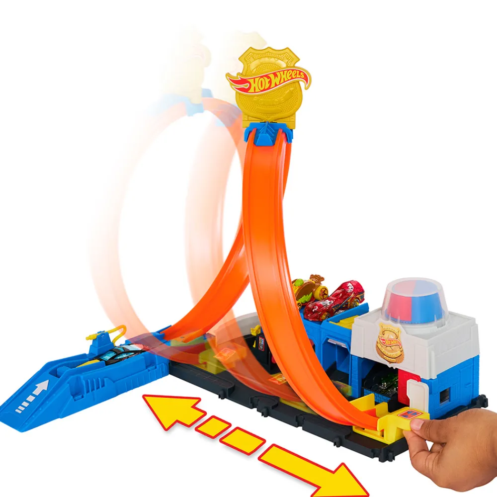 Hot Wheels Radiostyrt Bil Og Baner | Lekebiler>City Super Police Station