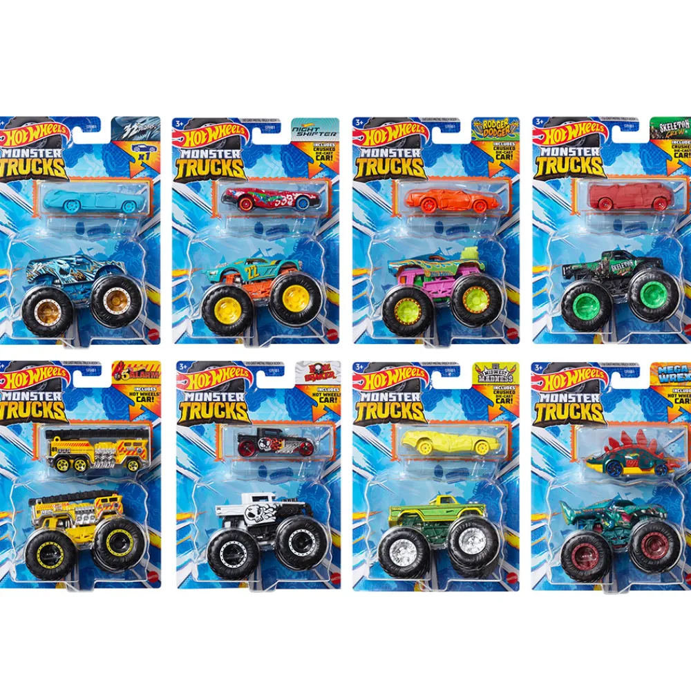 Hot Wheels Lekebiler>Monster Trucks 1:64 Single