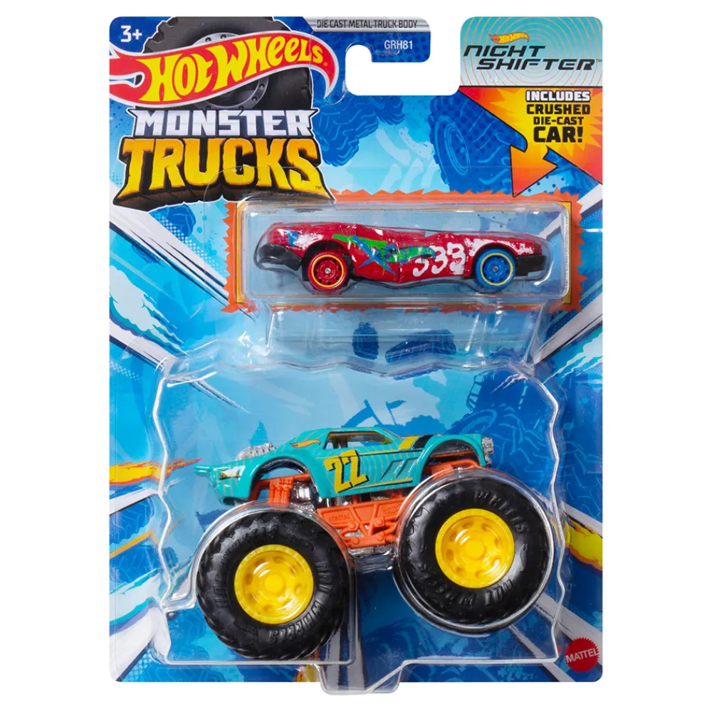 Hot Wheels Lekebiler>Monster Trucks 1:64 Single